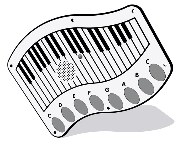 PlayTronic Piano Musical Insert